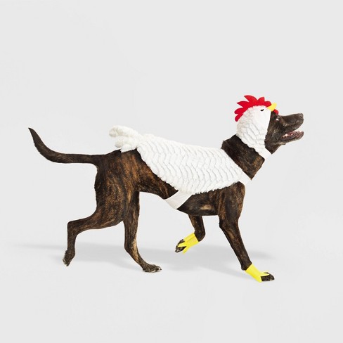 Halloween Full Body White Chicken Dog Costume M Hyde Eek Boutique Target