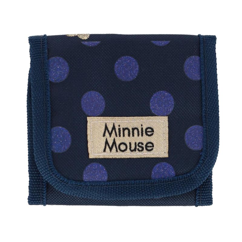 Textiel Trade Kid's Disney Minnie Mouse Bi-Fold Wallet with Hook & Loop Closure, 3 of 4