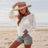 Women's Chic Lightweight Cover Up Sweater with Open Knit Design - Cupshe - 4 of 4