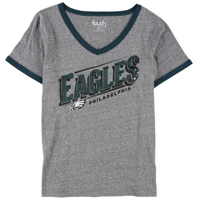 Touch by G-III Womens Eagles Sequined Embellished T-Shirt
