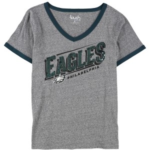 Touch by G-III Womens Eagles Sequined Embellished T-Shirt - 1 of 2