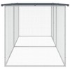 vidaXL Chicken Cage Anthracite Galvanized steel 80 x 39 x 35.4 in - 4 of 4