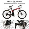 Topteng 26" Adult Mountain Bike Foldable - 3 of 4