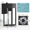 DAKAFUL Outdoor Wall Light Fixtures, Exterior Waterproof Lanterns - 2 of 4