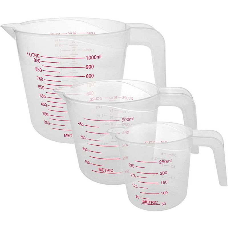 Norpro 4-Cup Capacity Plastic Measuring Cup (12 Pack), 4 of 7