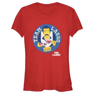 Juniors Womens Ted Lasso Team Believe T-Shirt - 1 of 4