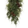 Pine and Pinecones Wall Swag Bundle 28"H - 2 of 2