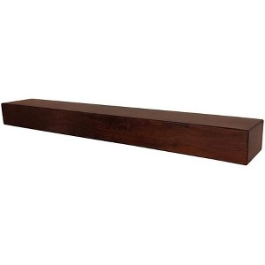 Mantels Direct Dakota Rustic Wood Fireplace Mantel Shelf - 1 of 4