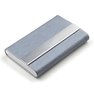 Kitcheniva Slim Metal PU Leather Pocket Card Holder - 1 of 2