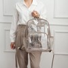 MKF Collection Cleo Clear PVC Backpack for Women Transparent Bag by Mia K - 3 of 4