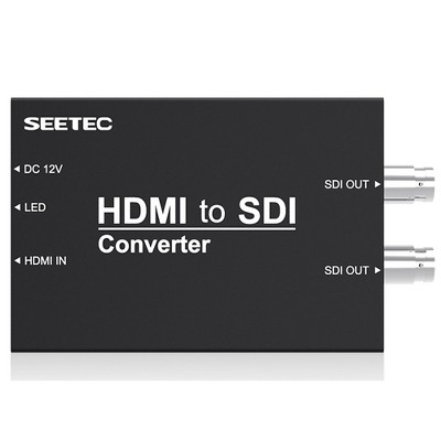 Seetec HDMI to SDI Converter HTS Portable Mini Broadcast Converters with Standard ¡°1/4-20¡± Screw Threads (HDMI to SDI)