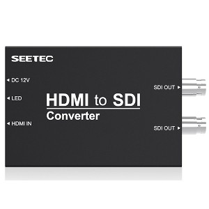Seetec HDMI to SDI Converter HTS Portable Mini Broadcast Converters with Standard ¡°1/4-20¡± Screw Threads (HDMI to SDI) - 1 of 1