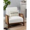 Saro Lifestyle Twisted Cord Appliqué Design Down-Filled Throw Pillow - 3 of 3