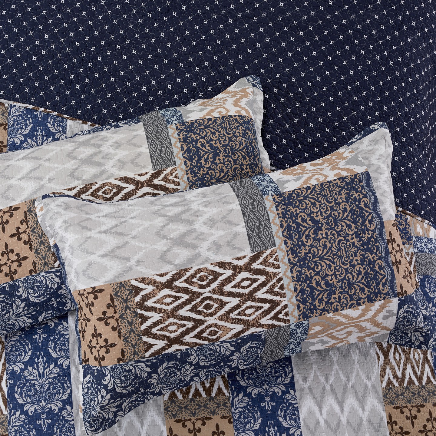 Комплект с покрывалом Modern Threads Laura Printed Reversible Quilt Set — фото 3