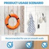 Phiestina Stainless Steel Double-Hung Hooks for Multi-Functional Use - 3 of 4