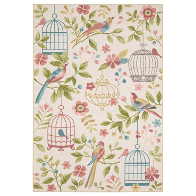 Oriental Weavers Fiji FIJ05 Beige/ Multi Indoor/Outdoor Area Rug - 3'6" x 5'6"