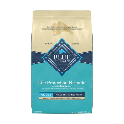 Photo 1 of *TAPED BAG// BB-2025/ SEP/29** Blue Buffalo Life Protection Formula Natural Adult Dry Dog Food with Fish and Brown Rice