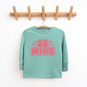 The Juniper Shop Be Mine Bubble Toddler Long Sleeve Tee - 1 of 3