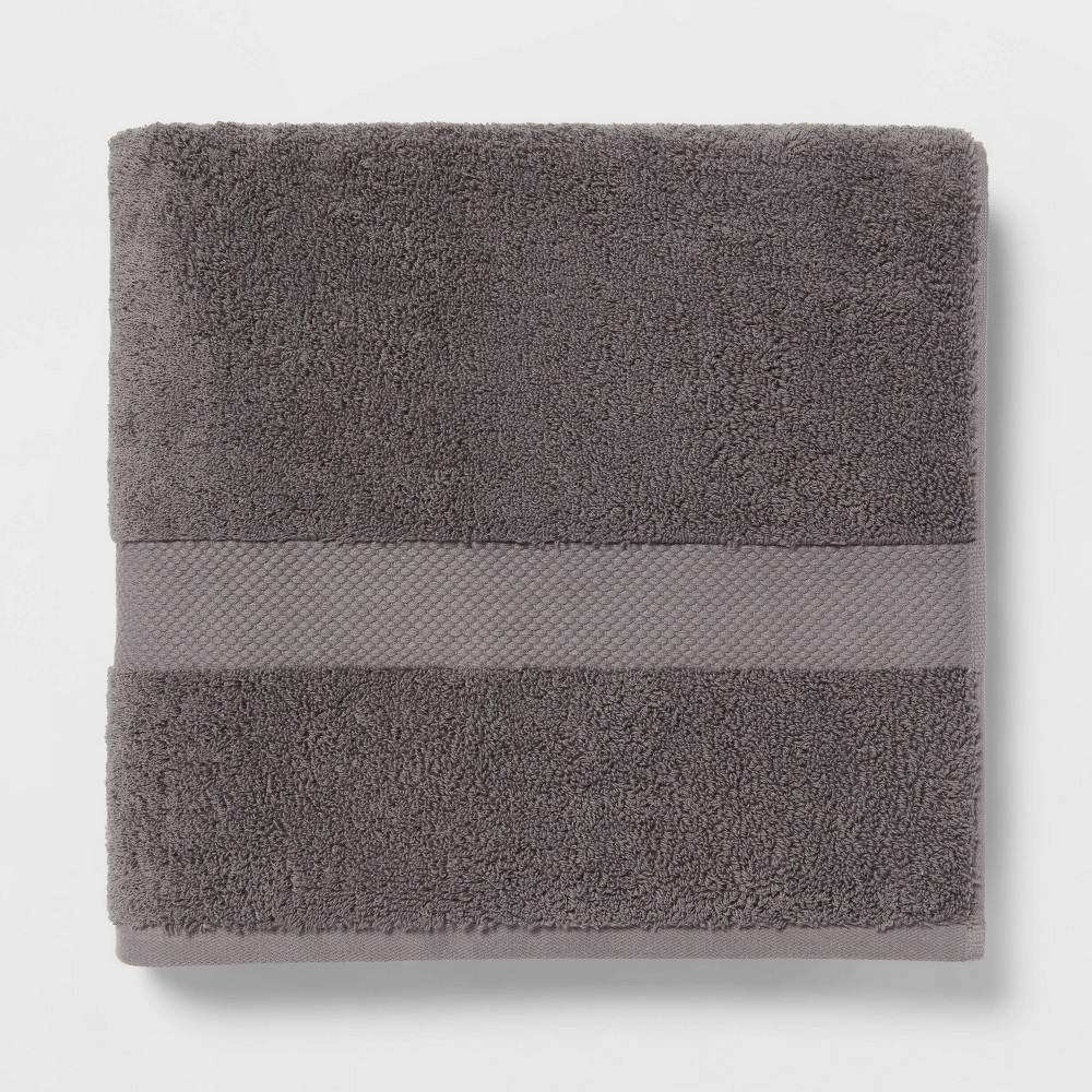 Photos - Towel Performance Plus Bath  Dark Gray - Threshold™
