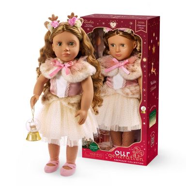 Our Generation Gisela Holiday Collectible 18" Doll in Reindeer-Inspired Outfit Keepsake Collection 2026 Celebration Series (Target Exclusive)
