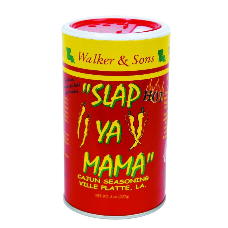 Slap Ya Mama Gluten Free Seasoning Hot - 8oz, 1 of 5