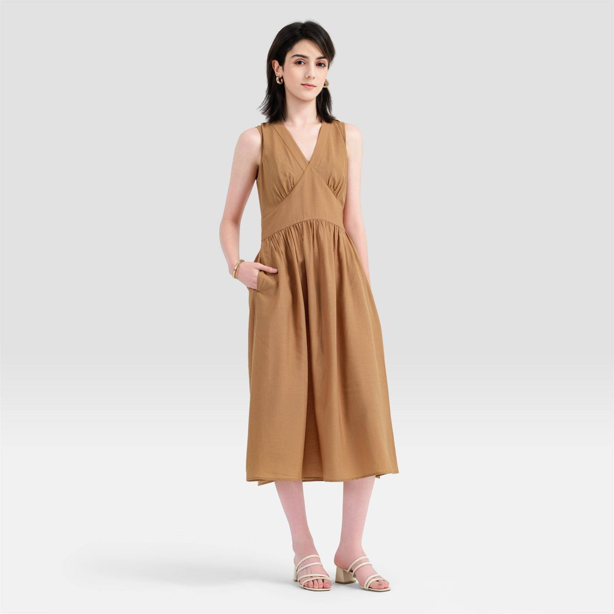 Women's Pullover Midi Dress - A New Day™ - thumbnail 9