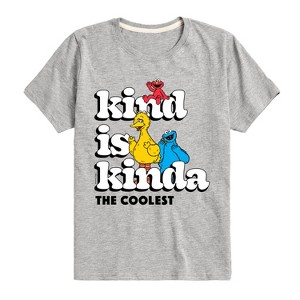 Boys' - Sesame Street - Kind Kinda The Coolest Short Sleeve Graphic T-Shirt - 1 of 4