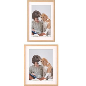 REGALWOVEN Wedding Home Decor Art Modern Picture Frames for Wall Hanging or Tabletop Display 2 Pcs - 1 of 4
