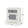 Child Craft Ocean Grove Nightstand - White/Gray - image 3 of 4