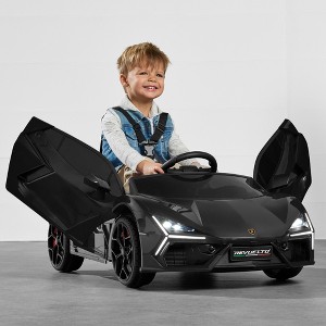 Best Choice Products Kids 12V Ride-On Car Officially Licensed Lamborghini Revuelto w/ Remote, LED Lights - 1 of 4