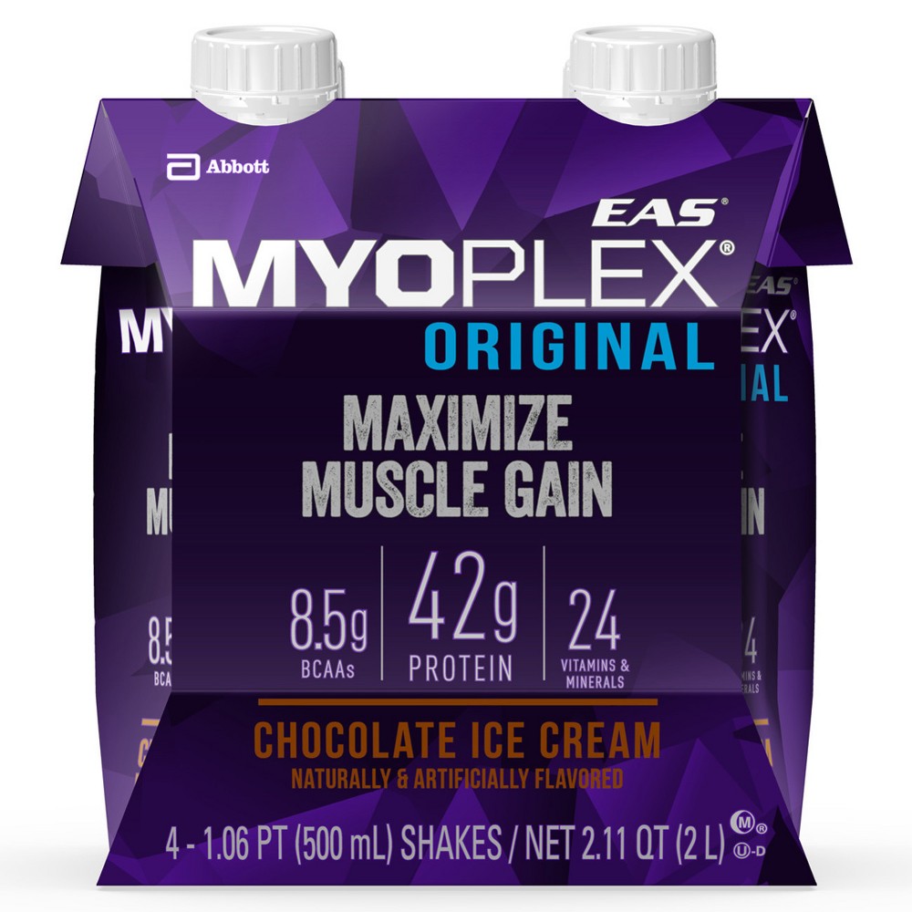 UPC 791083004510 product image for EAS Myoplex Original Protein Shake - Chocolate Ice Cream - 4ct | upcitemdb.com