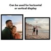 Americanflat 14x16 Picture Frame with Polished Plexiglass - Streamline Collection - Thin Border Picture Frame for Wall Display - Black - 4 of 4