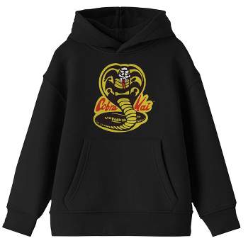 Cobra Kai  Logo Youth Boys Hooded Sweatshirt