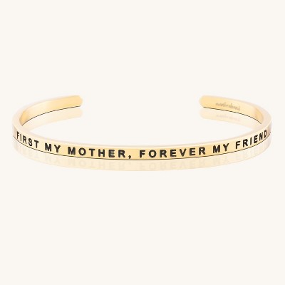 Mantra Jewelry - First My Mother, Forever My Friend