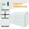 EAGLE PEAK 3 Tier Lean to Portable Greenhouse, Heavy-Duty Garden with Wire Shelves, 2 Roll-Up Zipper Doors - 4 of 4