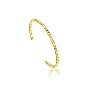 Guili 14K Gold Plated Beaded Cuff Bracelet for Women - Stylish and Elegant Jewelry Accessory Perfect for Everyday Wear or Special Occasions - 1 of 3