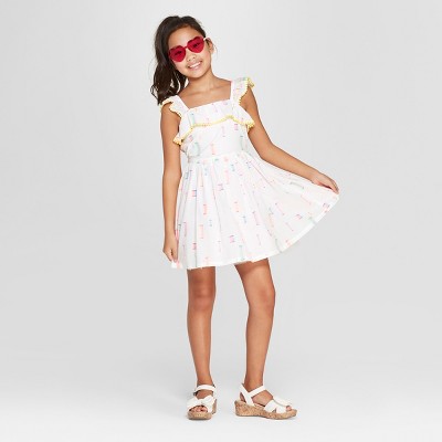 target white dress