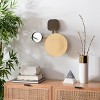 Olosa Decorative Mirror - 17" x 16" - WDC1030 - Antique Brass - Safavieh - 3 of 4