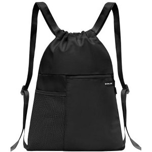 Generic Drawstring Backpack with Mesh Pocket Water Resistant String Beach - 1 of 4