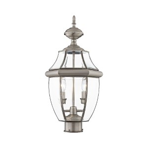 Livex Lighting Monterey 2 - Light Lantern in  Brushed Nickel - 1 of 1