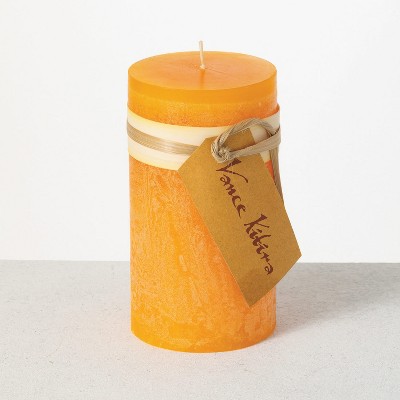 6" Timber Pillar Candle