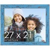 PosterPalooza | Shabby Chic Blue Picture Frame - UV Acrylic, Backing Board, Hanging Hardware Included - 2 of 4
