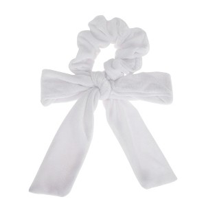 Unique Bargains Flocked Ribbon Scrunchies 1 Pc - 1 of 4