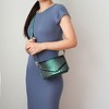 MKF Collection Sophisticated Vanta Croc-Embossed Saddle Crossbody  Bag by Mia K - 3 of 4