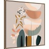 Amanti Art Balancing Shapes by Bella Eve Canvas Wall Art Print Framed - 2 of 4