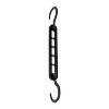 Honey-Can-Do 20pk Cascading Collapsible Black Plastic Hangers: Space Saving Closet Organizer for Shirts - 2 of 4