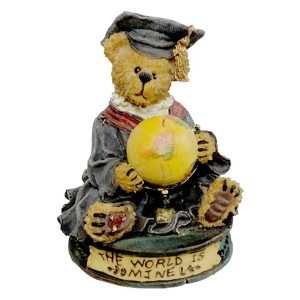 Enesco 4.0 Inch Victor The Graduate Graduation Bearstone Figurines - 1 of 3