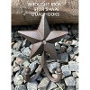 LunaLulinlk Pack 2 Vintage Architectural Star Hooks Decorative Western Home Wall Mount Coat Rack Hanger Rustic Decor Coat Hook - 2 of 4