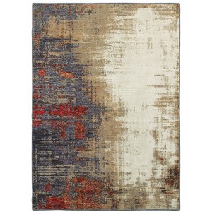 Oriental Weavers Evolution 8001A Ivory/ Multi Indoor Area Rug - 5'3" x 7'3" - 1 of 3