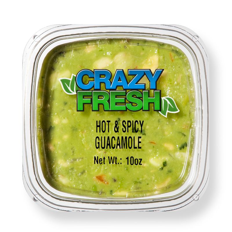 Crazy Fresh Hot & Spicy Guacamole - 10oz, 1 of 2